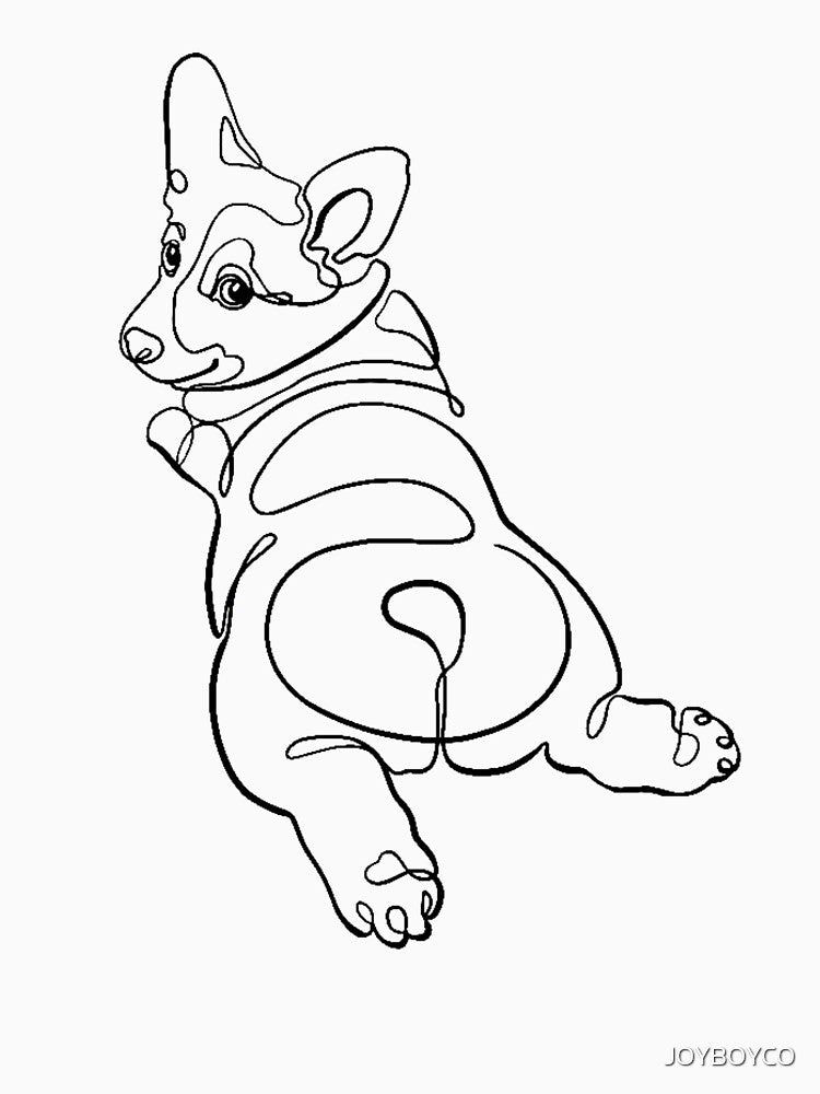 Corgi butt cute dog baby by JOYBOYCO