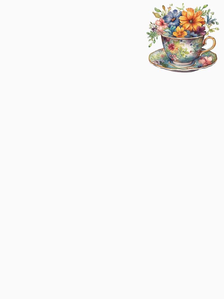 Vintage Teacup Floral Tea royalcore -  teacup regencycore cozy by Fantasy Cache
