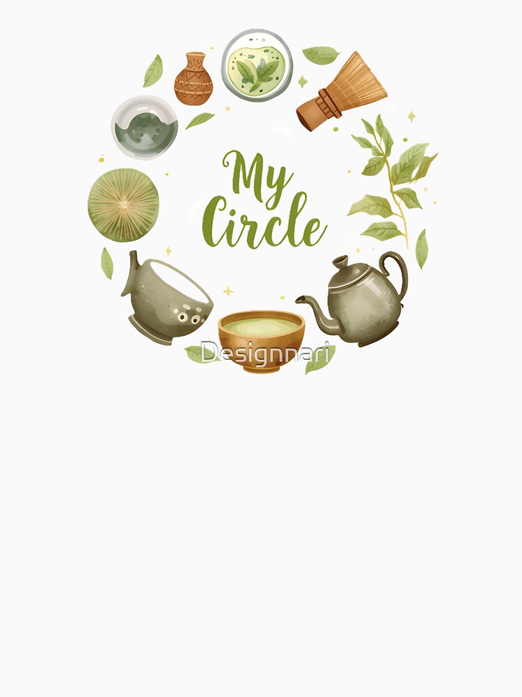My Circle – Matcha Lover Aesthetic Design by Designnari
