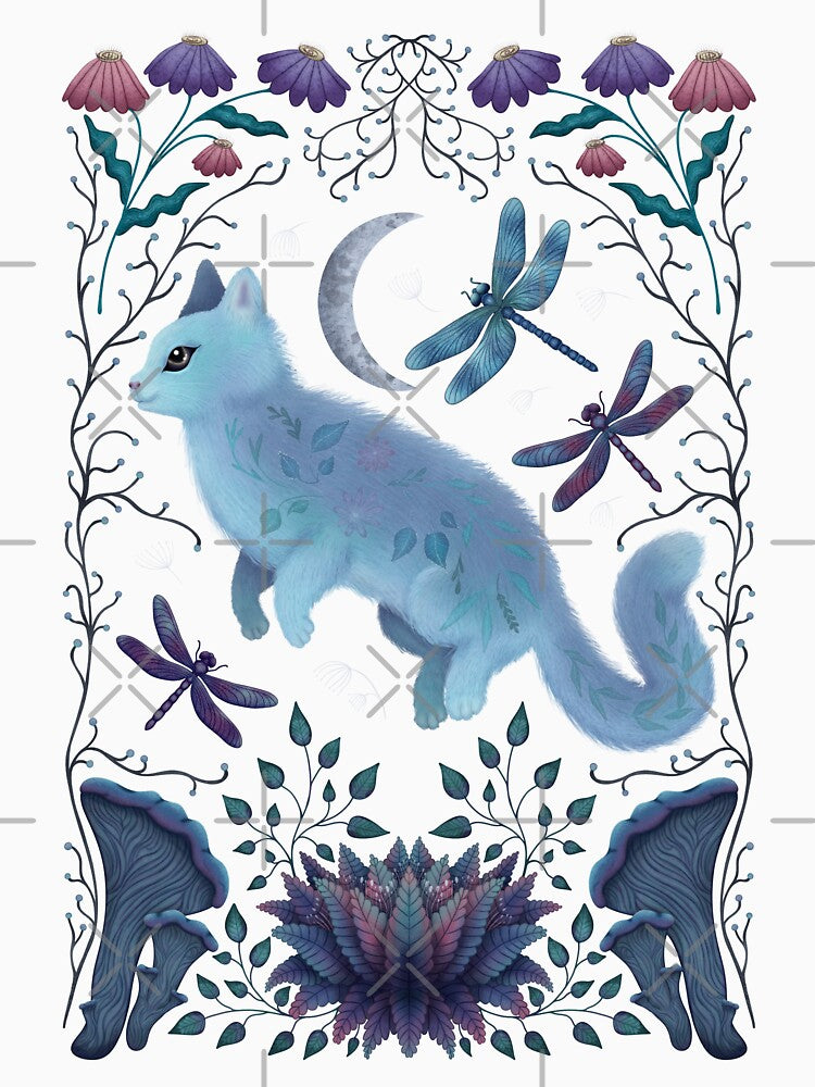 Enchanted Spectral Cat by noctilucentia