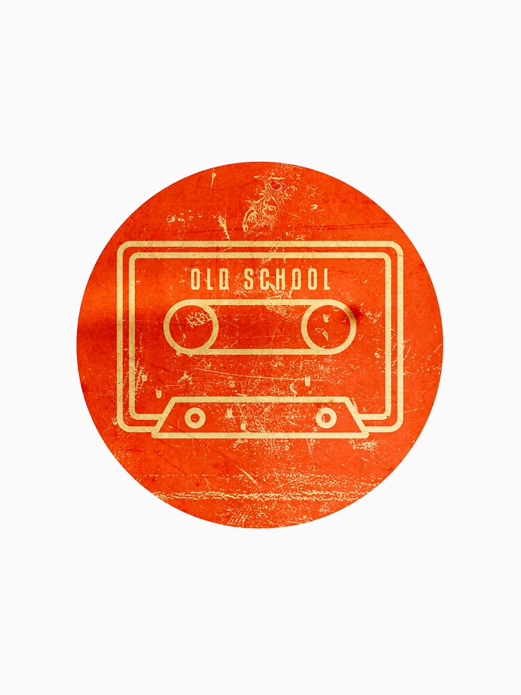 Old School Cassette Vintage Design by Mark Zajac