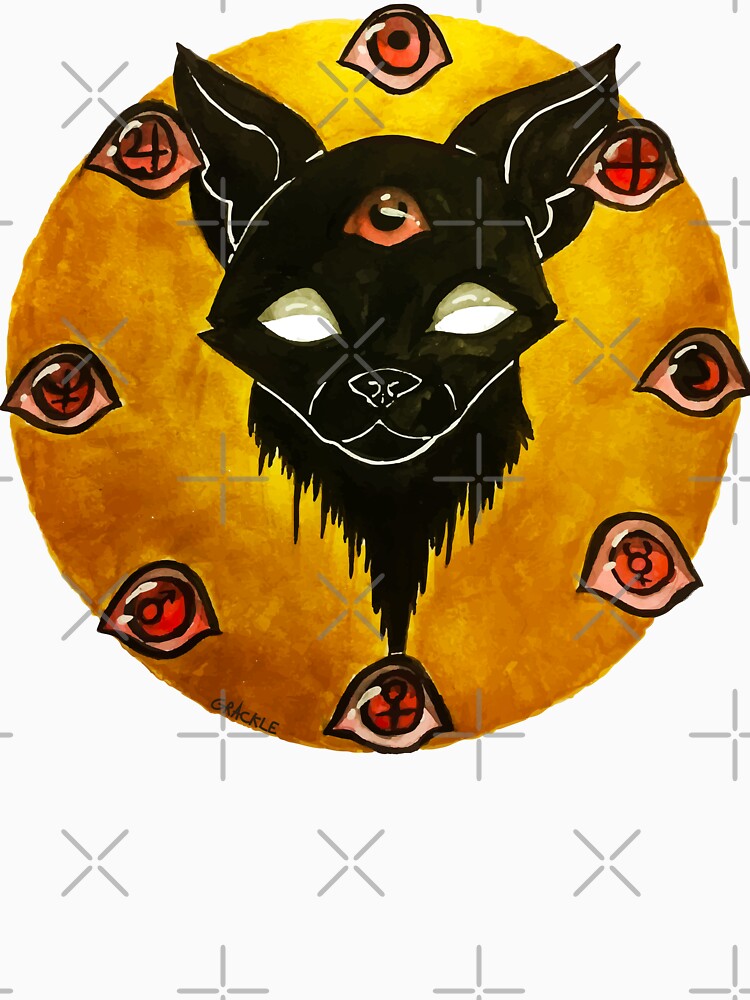 All-Seeing Feline by JanGrackle
