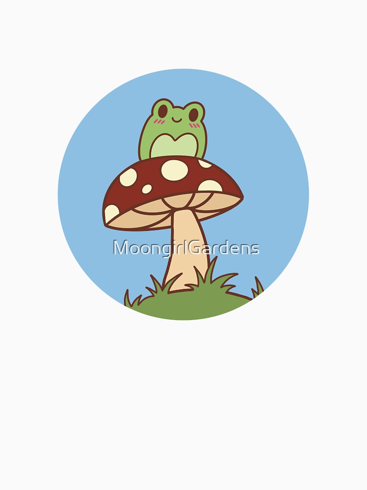 Frog on Mushie by MoongirlGardens