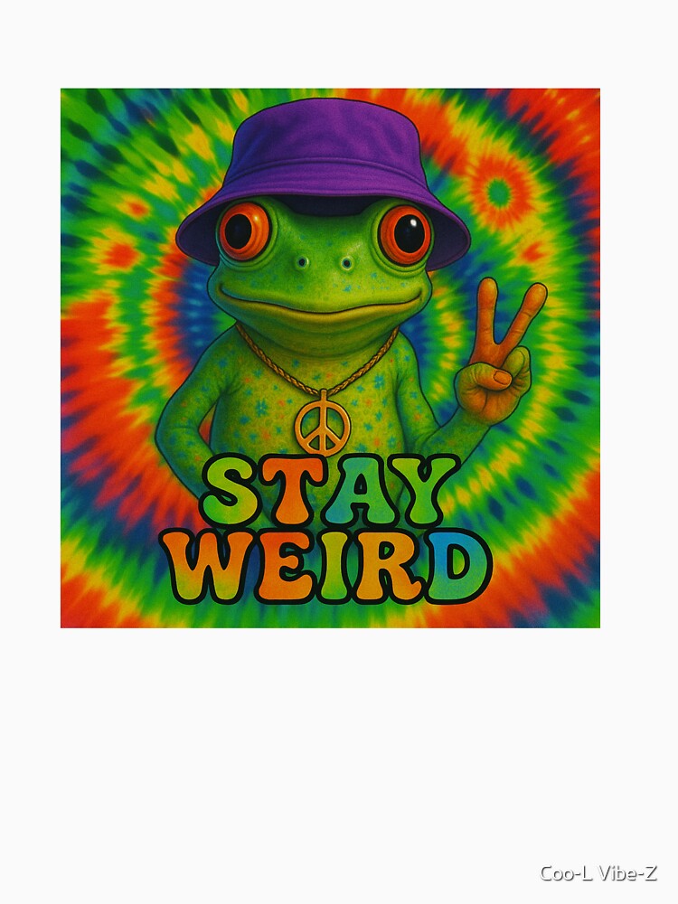 Groovy Peace Frog by Coo-L Vibe-Z