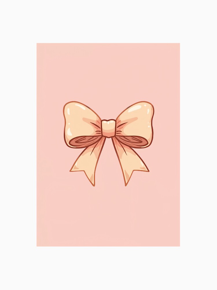 Vibe Coquette Girly – Bows & Pink Elegance by SatinPosterCo