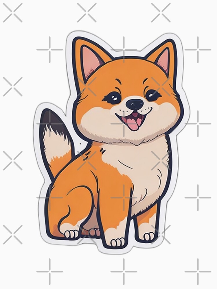 cute corgi puppy by GlunmanStore