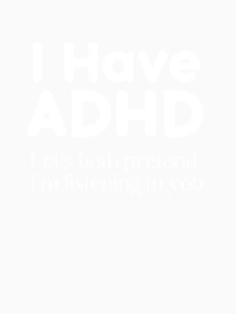 ADHD sarcasm dark humor by Marti’s Shop Corner