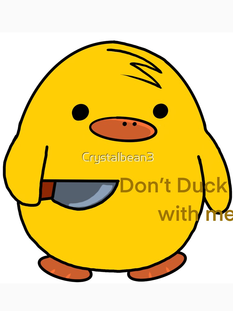 scary duck by Crystalbean3