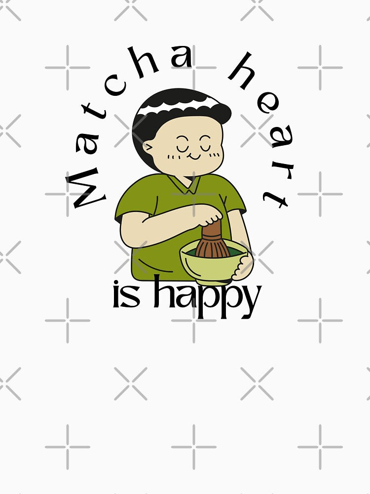 Matcha heart is happy by Niji Hibana