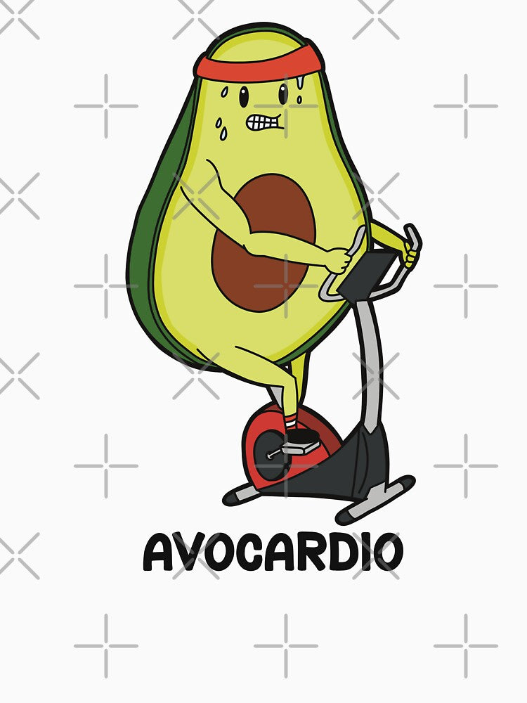 AVOCARDIO - avocado doing cardio by madebyLemi