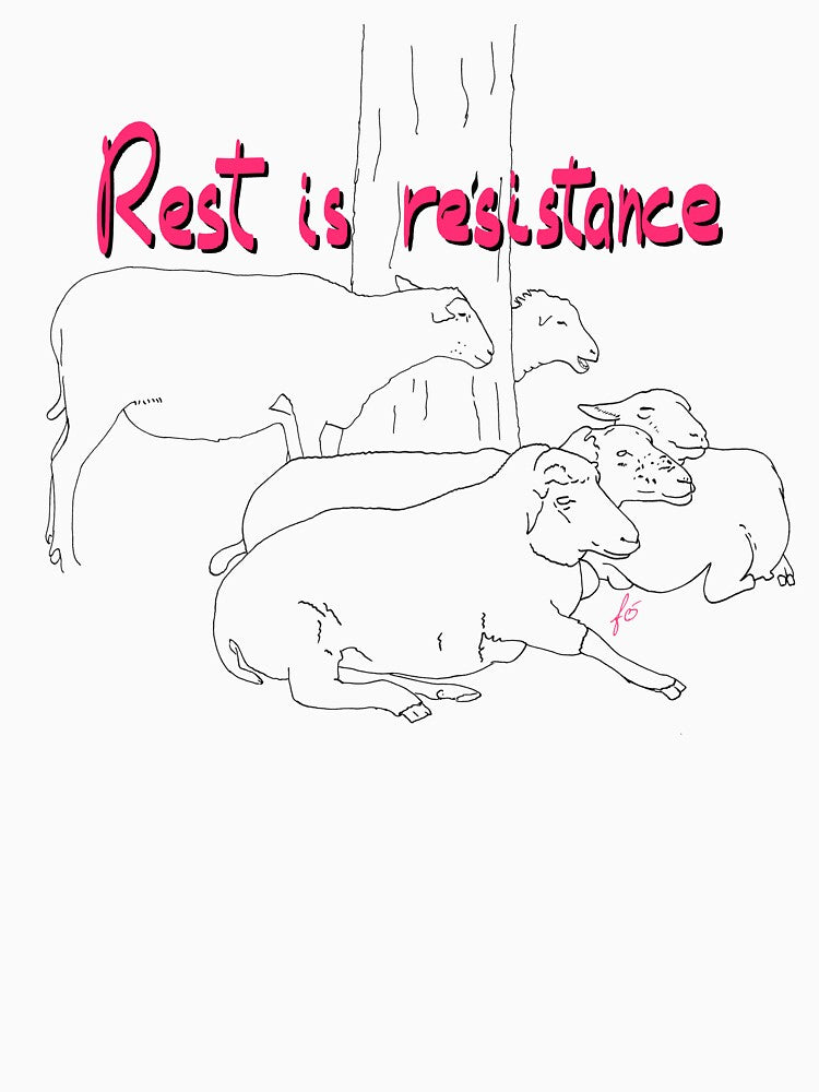 Rest is resistance by mousse-tache