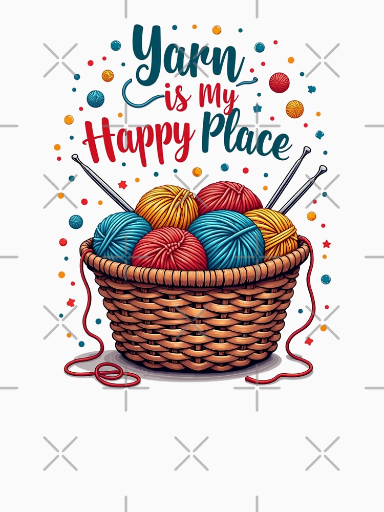 Yarn Is My Happy Place by MagicWander
