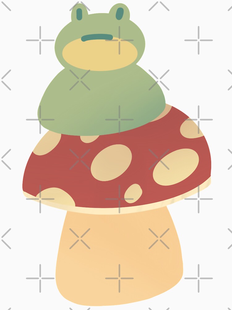 frog on a mushroom by rlamay17