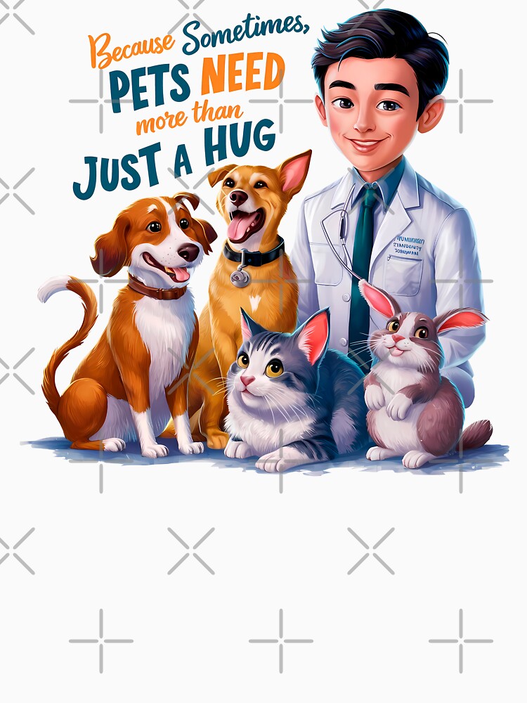 Because Sometimes, Pets Need More Than Just a Hug - Man Veterinarian by Second Draft Visuals