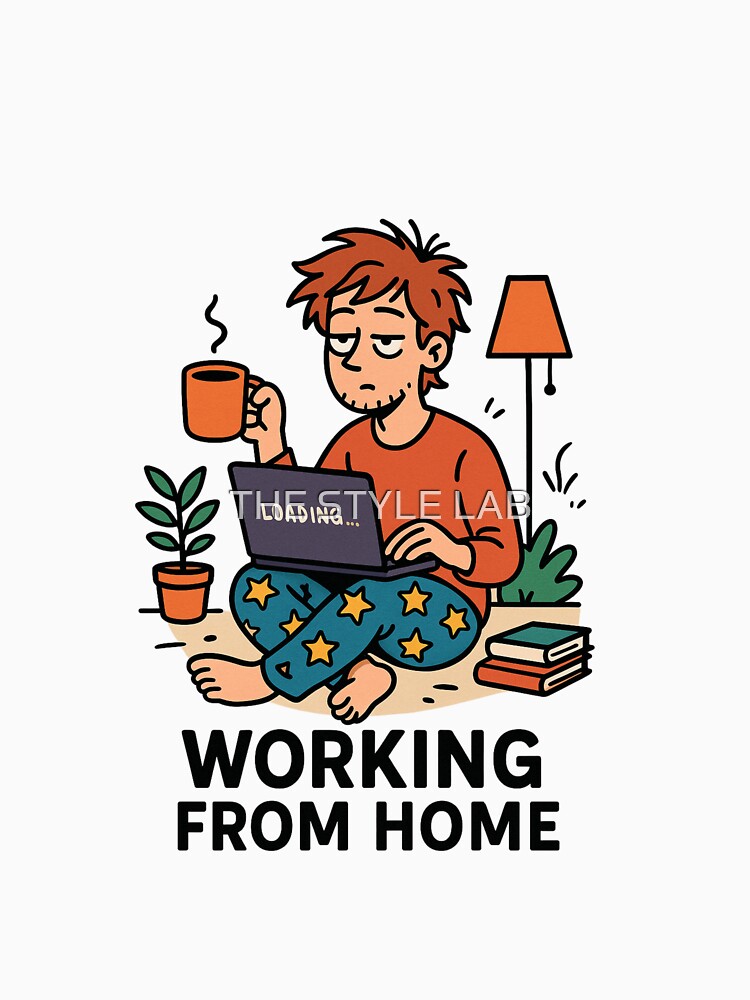 Working From Home – Sleepy Pajama Mode On by THE STYLE LAB