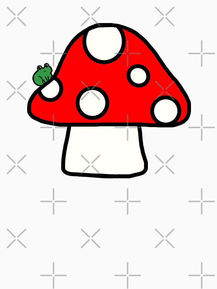 Frog on a Mushroom by mariejenna4