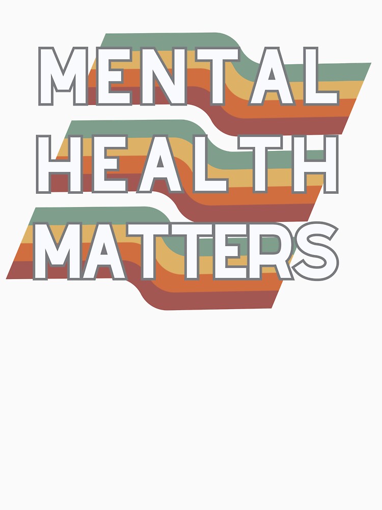 Mental Health Matters Retro Wave 2 by Mc  Matters