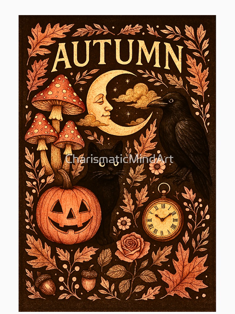 Whimsigoth Autumn Garden II by CharismaticMindArt