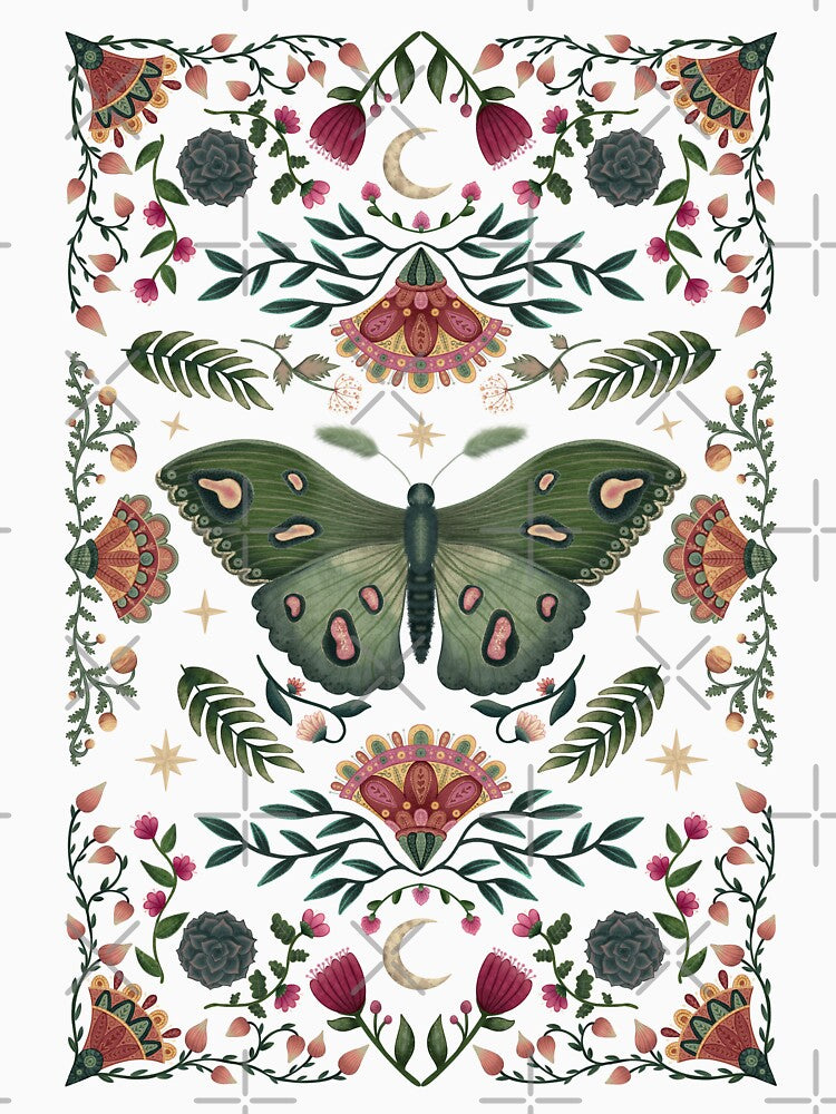 Blossom Green Butterfly by noctilucentia