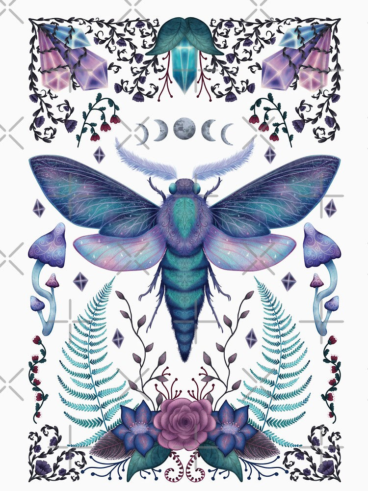 Enchanted Moth by noctilucentia