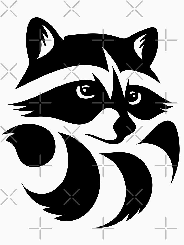 raccoon street cat by Jalin .