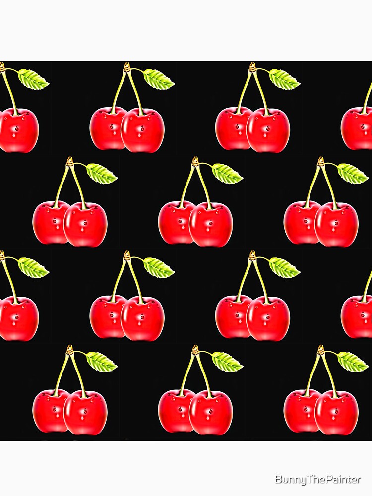 Sweet Red Cherries by BunnyThePainter