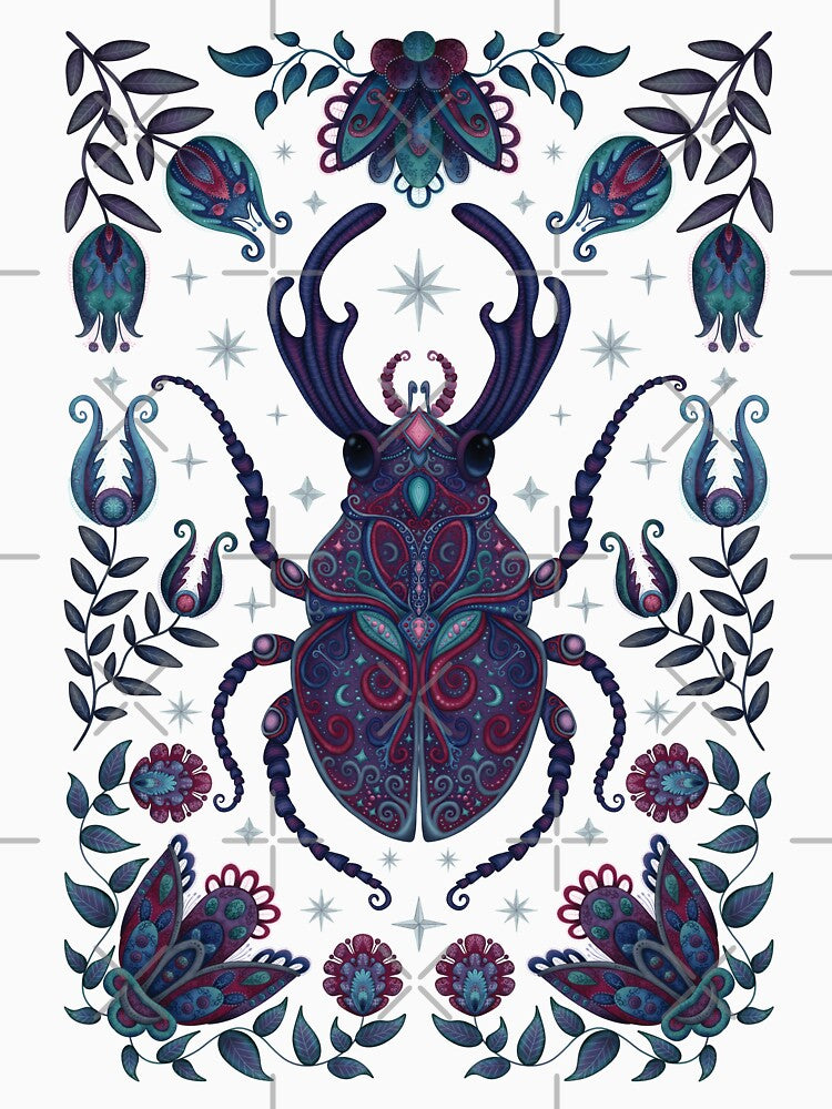 Enchanted Twilight Beetle by noctilucentia