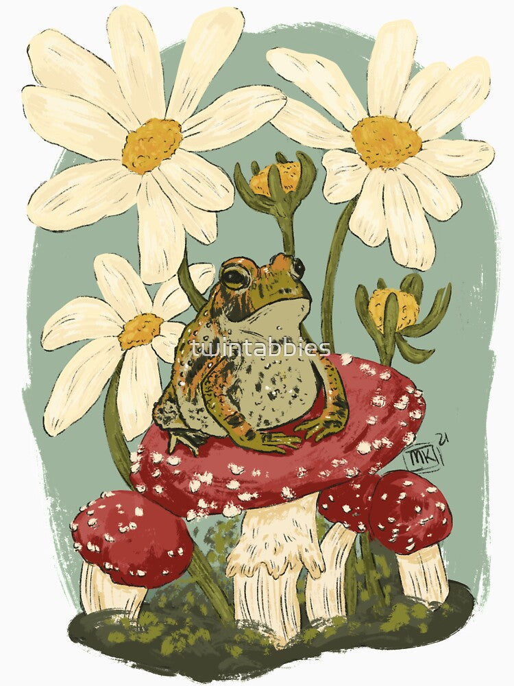 Toad On a Toadstool by twintabbies