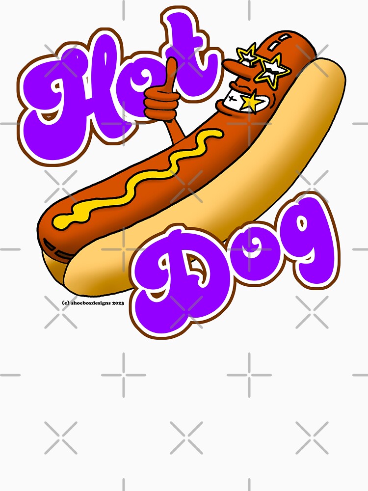 Reclining Funky Hot Dog! by ShoeboxDesigns