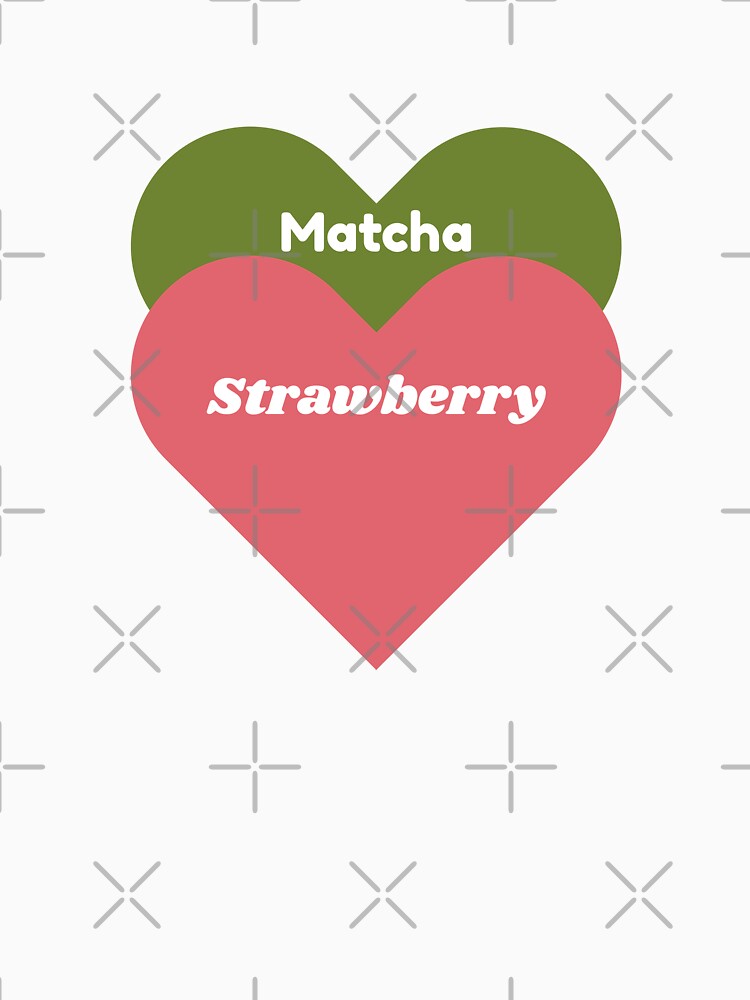 Matcha strawberry : heart by Niji Hibana