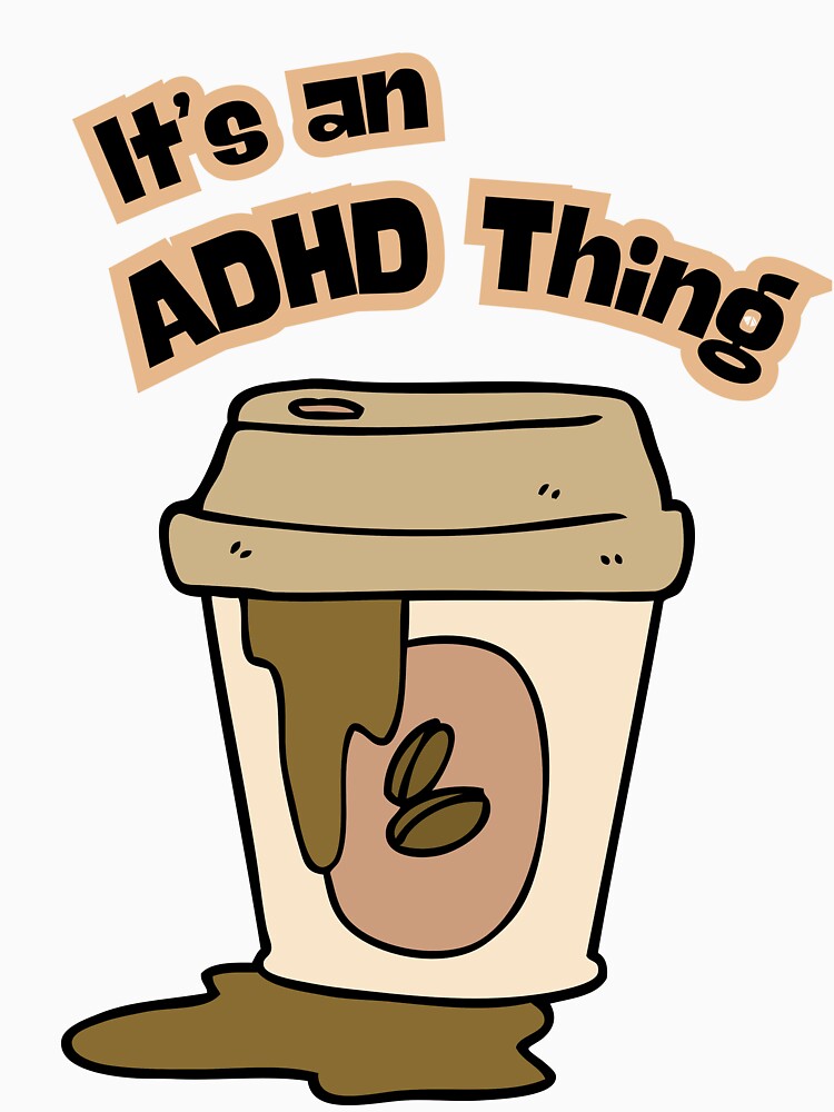 ADHD things, messy coffee boost by Marti’s Shop Corner