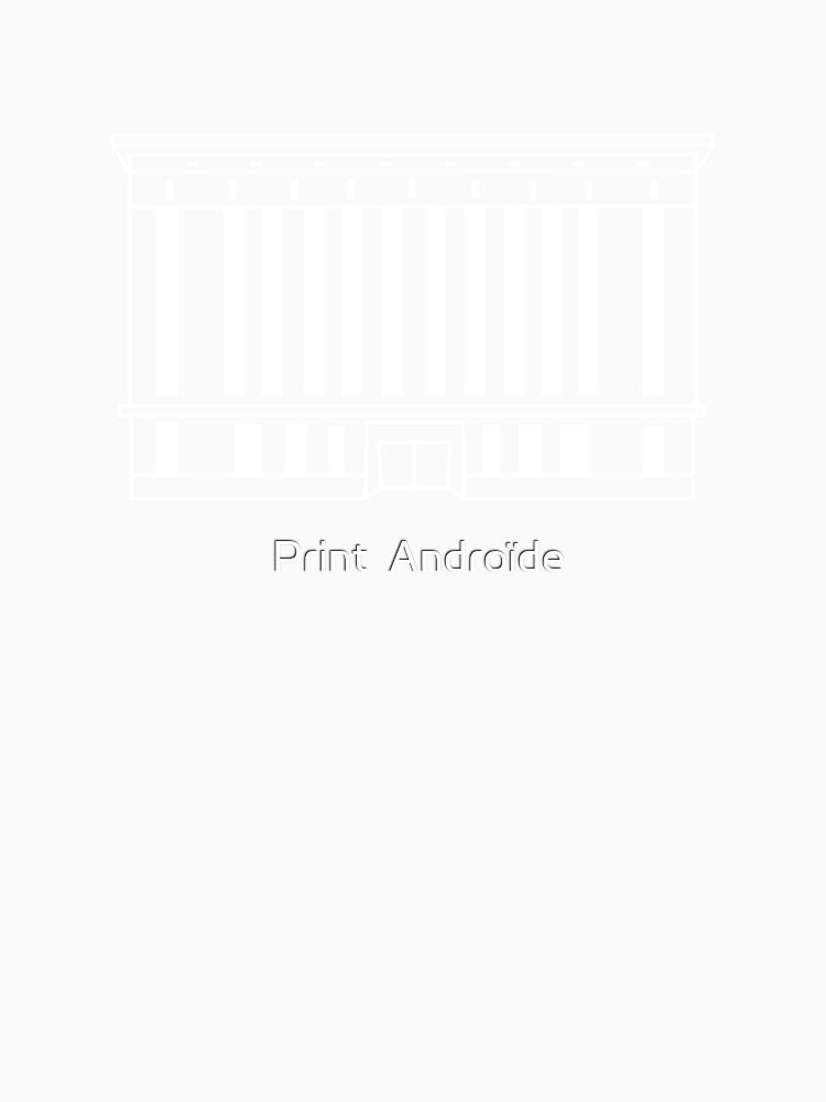 Techno club lines, underground techno for ravers, dj by Print  Androïde