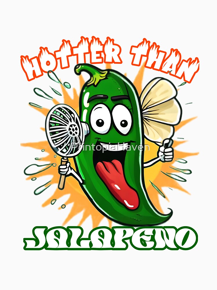 Hotter than a jalapeño on vacation by PrintopiaHaven