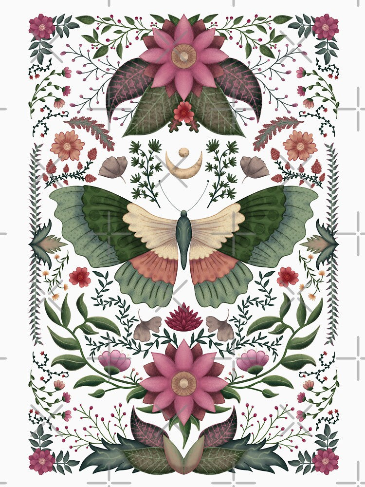 Blossom Folk Butterfly by noctilucentia
