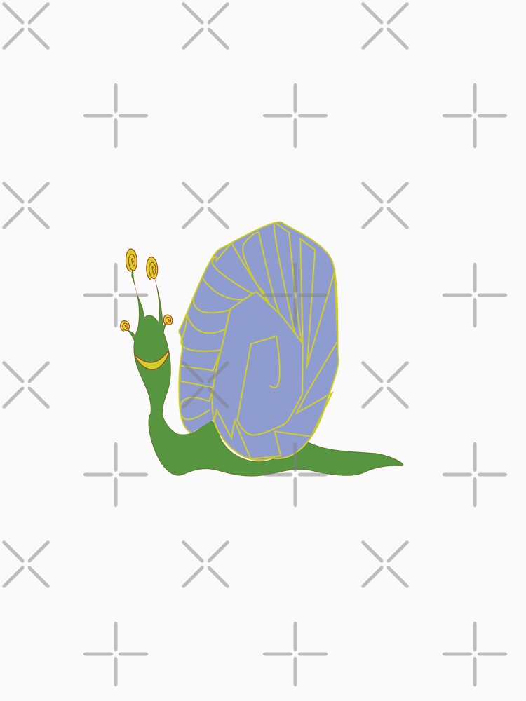 Slow and Steady – Motivational Snail Design by johsef