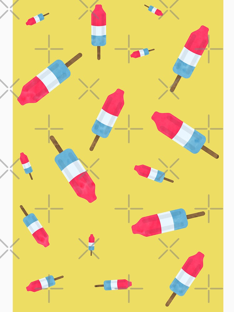 Popsicles - Retro Pattern by Octavia Soldani