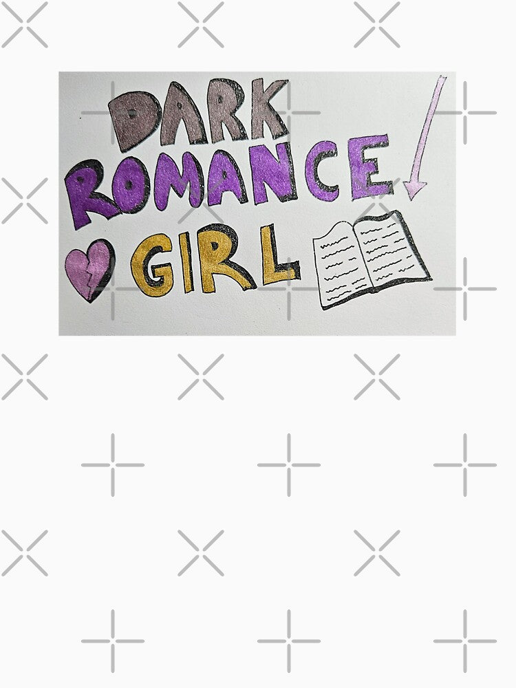 Dark Romance Girl booktok by Fallen Angel Art by FallenAngelArt