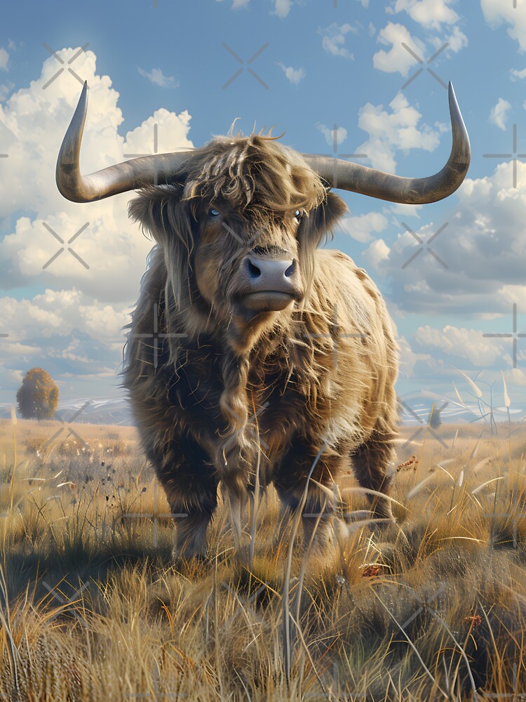 Highland cow - 1 by Infinite-Aspire
