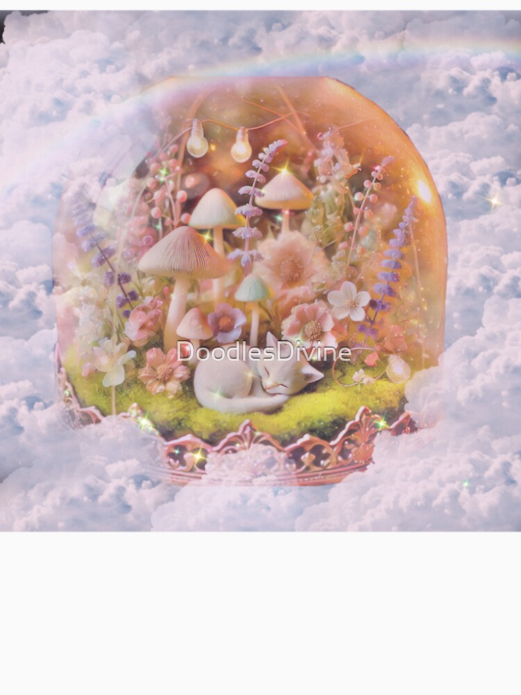 Mystical Fox in the Clouds by DoodlesDivine