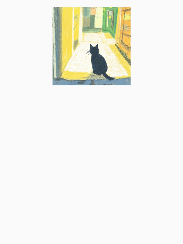 A Lonely Cute Black Street Cat of Japan by Brokenfinger