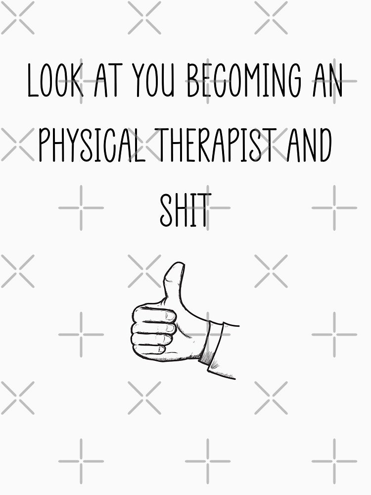 Funny Physical Therapist Gift by GasparArts