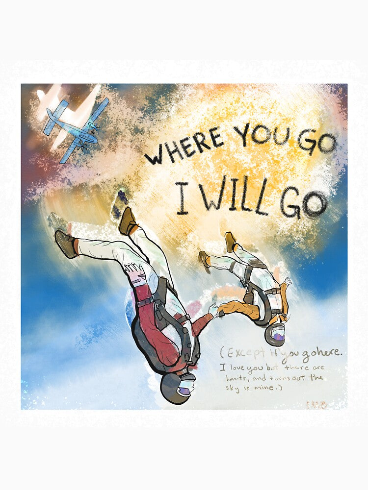 Dive into the sky with me (watching safely on the ground) by Carbuxton