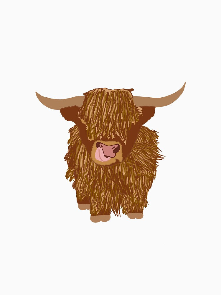 Highland cow by Logan Jenness