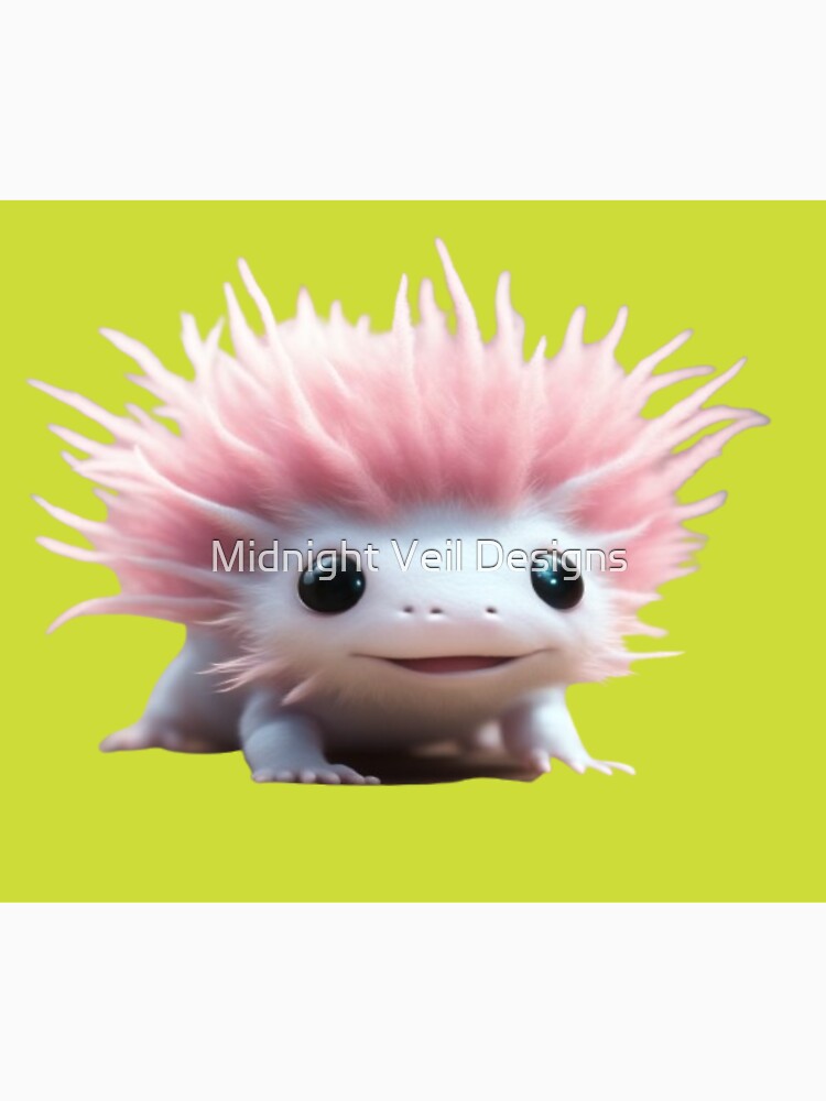 A cute Axolotl  (Colour 16) by Midnight Veil Designs