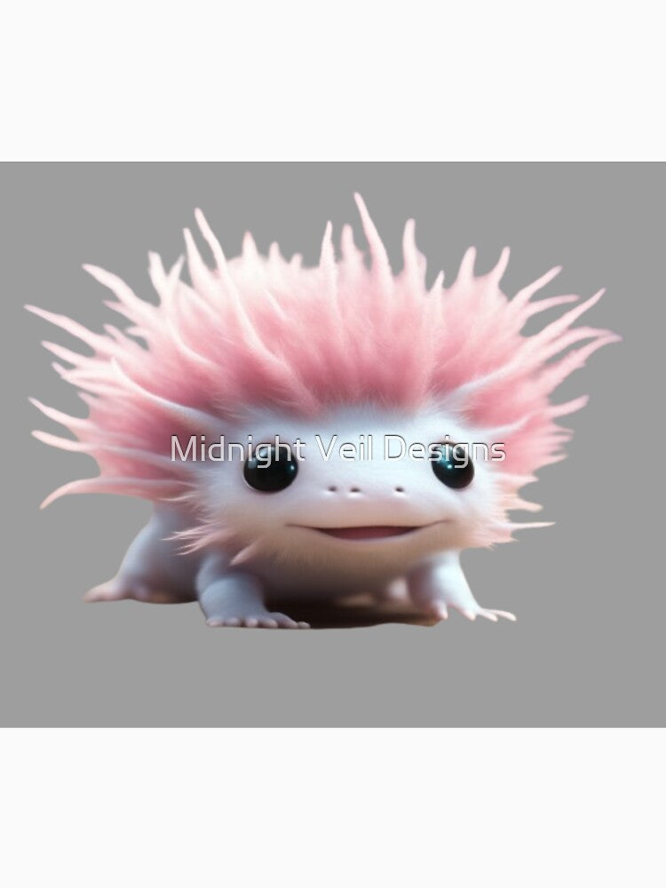 A cute Axolotl  (Colour 21) by Midnight Veil Designs