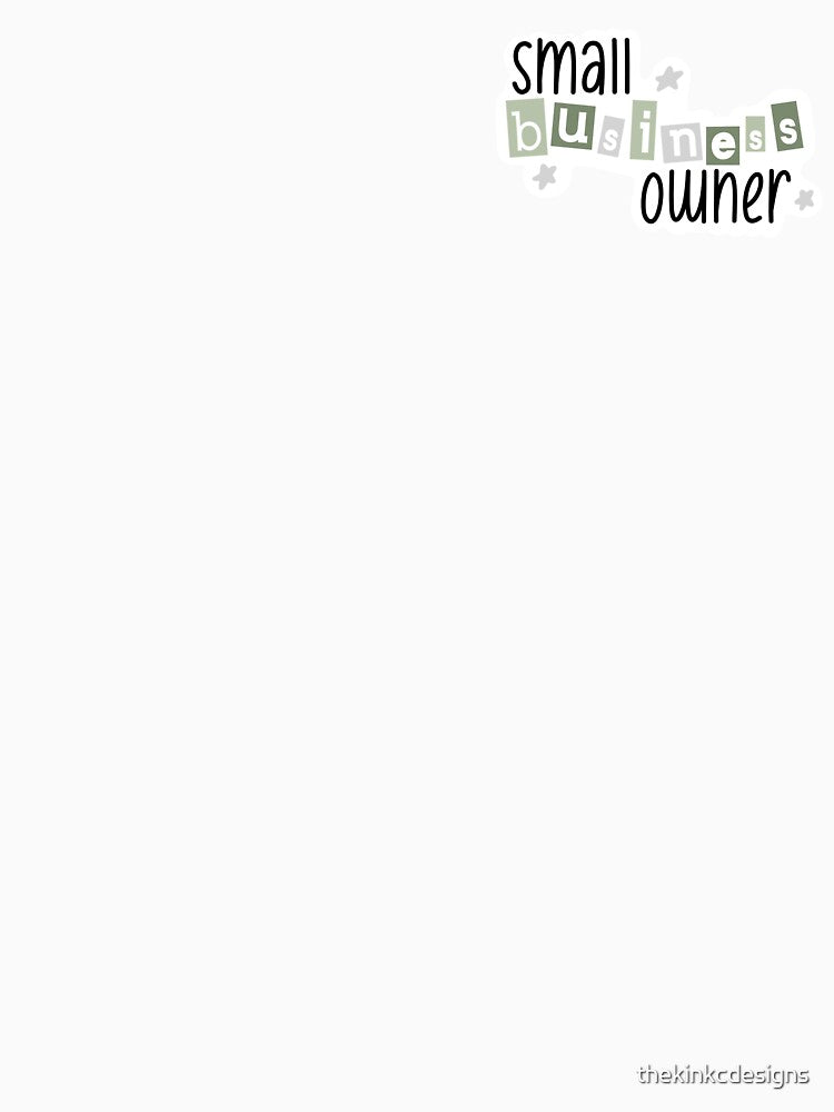 Small Business Owner - GREEN by The K in KC Designs
