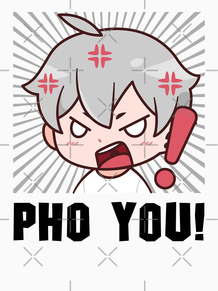 Pho You! with a cute angry boy by RosalinesEyes