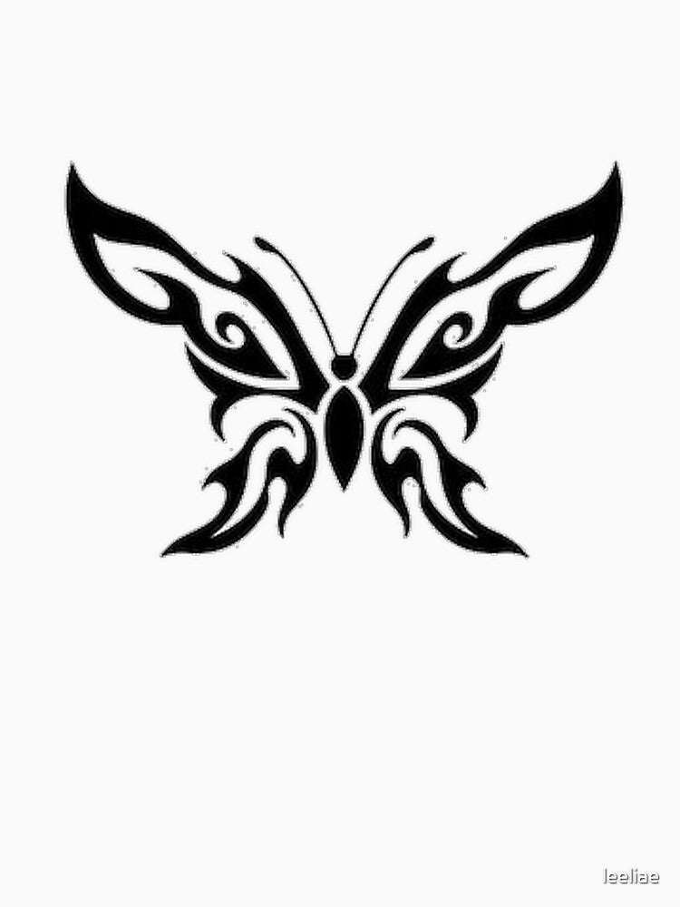cyber y2k tribal butterfly by leeliae