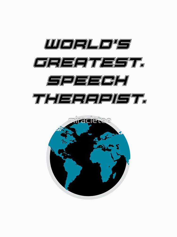 Speech Teacher Gifts Speech Therapy by miracletee