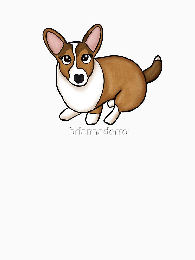 Cardigan Corgi Cartoon by briannaderro